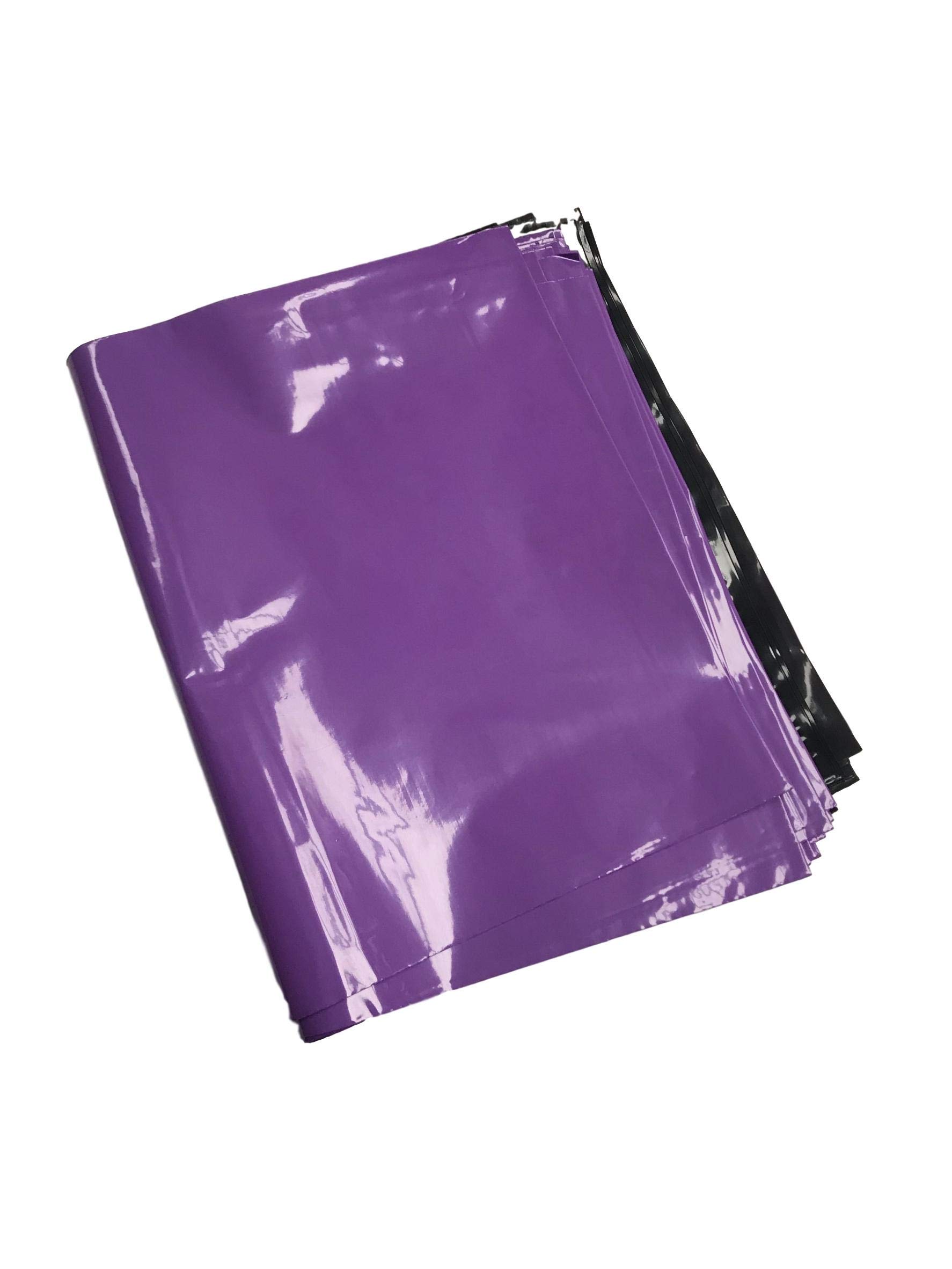 Packitsafe 50 MIXED Purple Poly Mailing Bags Envelopes Bags Bag Multi Small Sizes 6 x 9, 9 x 12, 10 x 14, Medium Sizes 12 x 16 Large 16 x 21