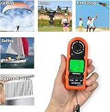 BTMETER BT-816B Handheld Anemometer Wind Speed Temp LCD Backlight view 6