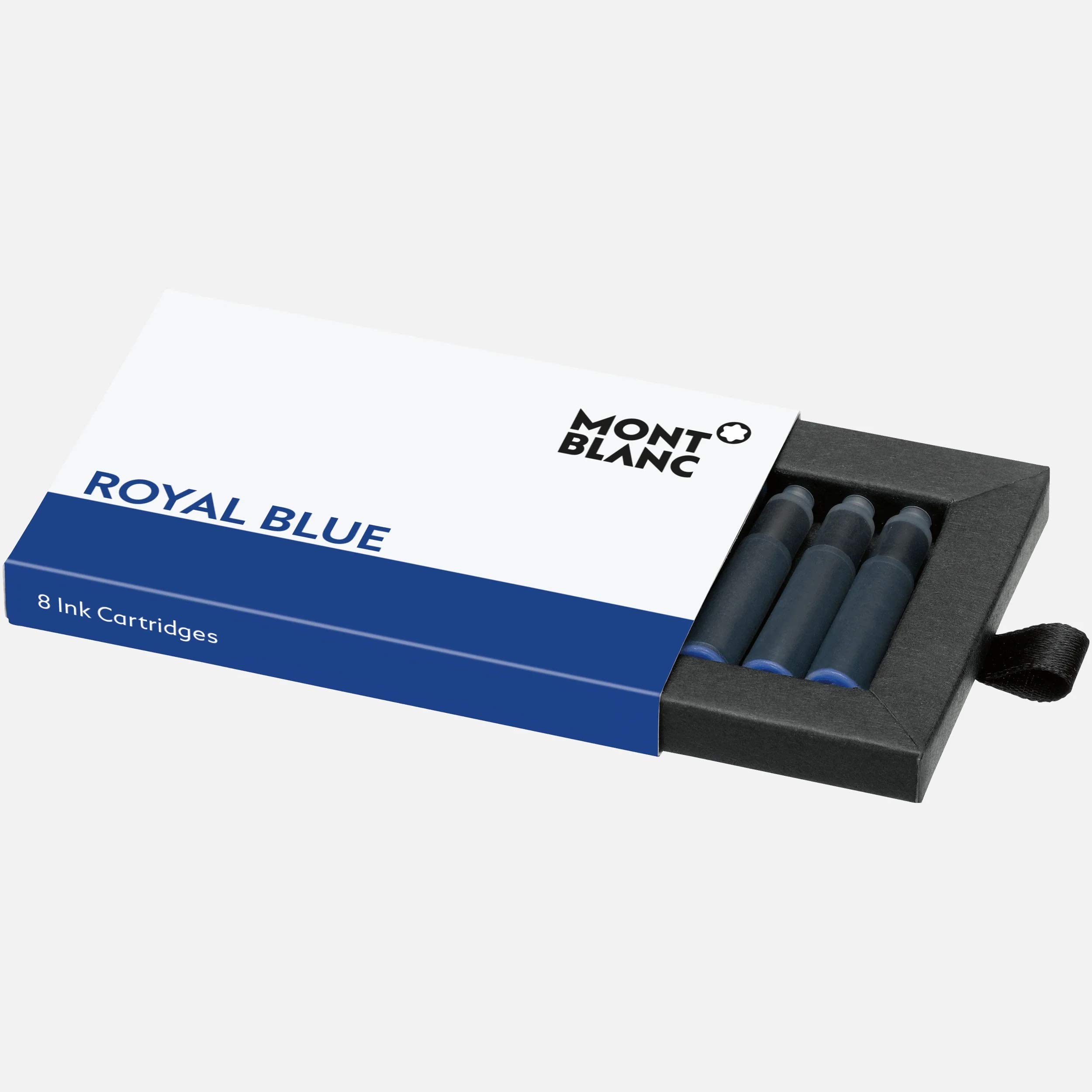 INK CART ROYAL BLUE 1PACK=8CART PF BRAND Montblanc