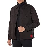 Hugo Mens Cotton Twill Patch Pockets Button Down Overshirt