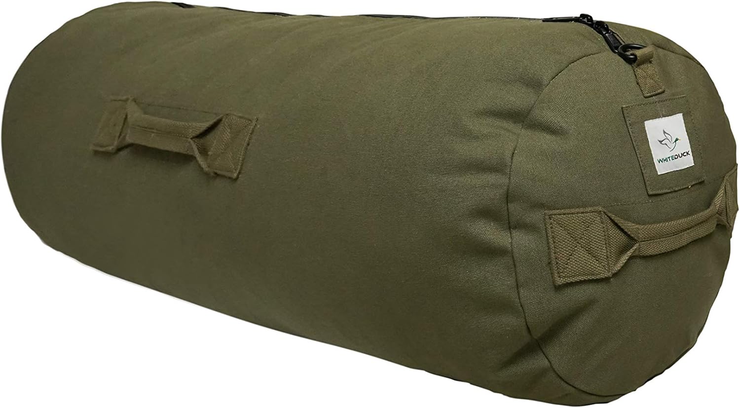 HOPLITE Heavy Duty Military Canvas Duffel Bag, Military