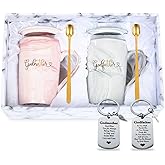 Ohmique Godparents Proposal Gift - Godmother Godfather Mug Set, Baptism Gift for Godparent, God Parents Presents From Godchild, Novelty Coffee Mugs