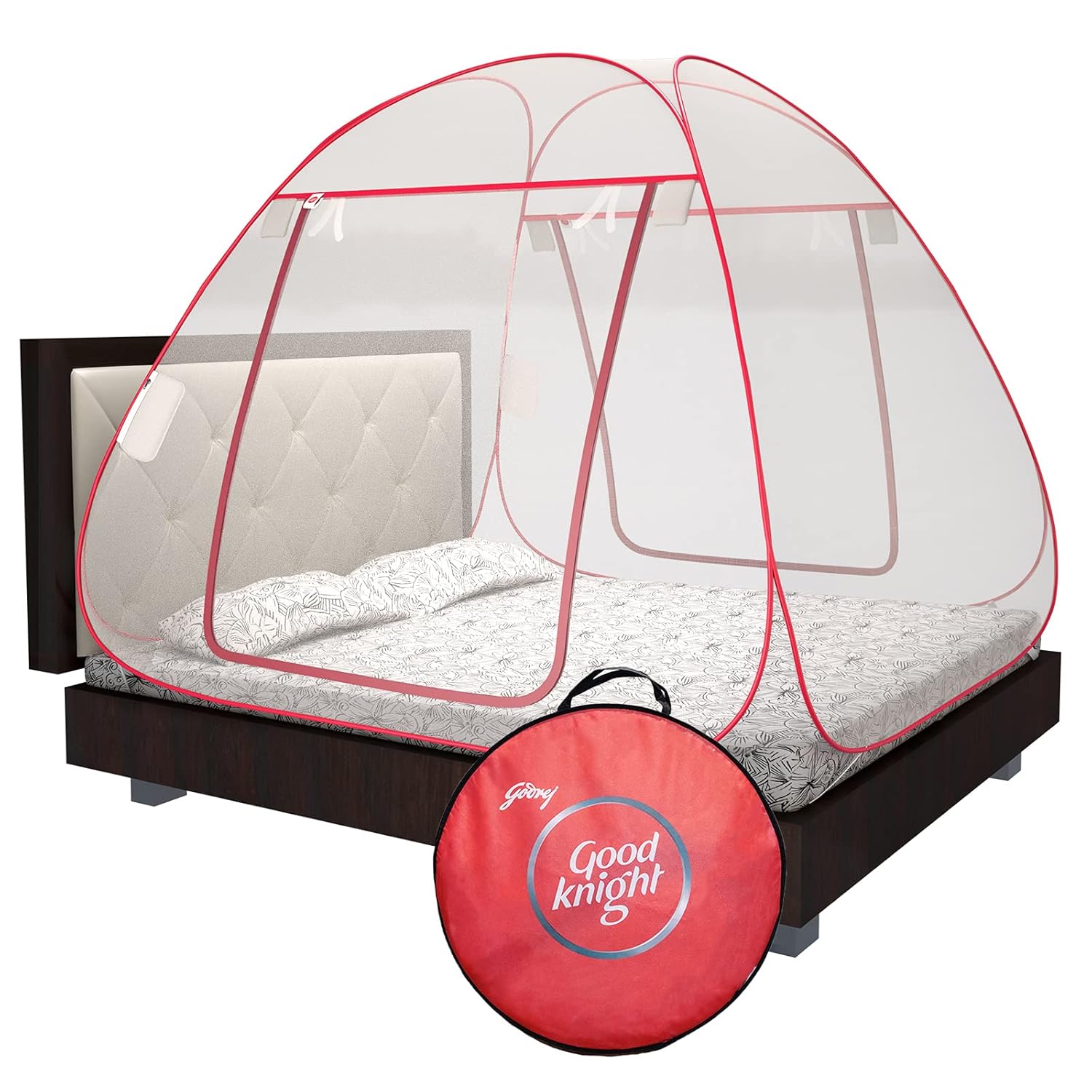 The 10 Most Reliable and Durable Mosquito Net for Double Bed 3 Good knight Foldable Mosquito Net for Double Bed and King-Size Bed