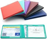 CKB LTD Turquoise Disabled Badge Holder Wallet for Car Blue Badge PU Leather