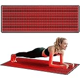 Megelin Red Light Therapy Mat for Whole Body, 3840pcs LED 660nm and 850nm Infrared Light Therapy Device,71''x 32''Large Home Laying Red Light Heating Pad for Whole Full Body Pain Relief