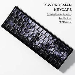 GMKWTL XVX Swordsman Double Shot PBT Keycaps, Side