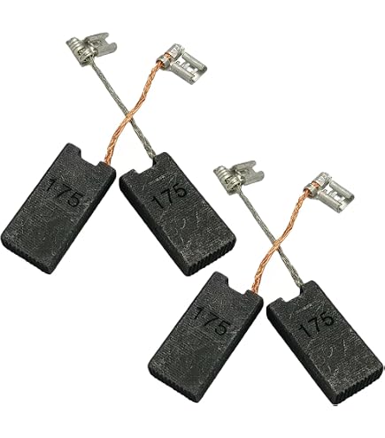 Amazon.com: Makita CB175 Carbon Brush Set Replacement Part : Tools