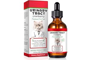 REBODUM Feline Urinary Tract Health, Cat UTI Remedy, Natural Herbal Supplement 2 fl oz, Supporting Regular Care for Urinary Health