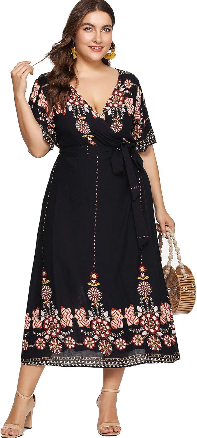 leopard silk midi dress