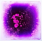 Art3d Liquid Floor Tile 12"x12" Purple Kids Room Play Mat Dance Floor Decor