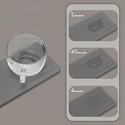evory Set of 4 Water Absorbent Diatomite
