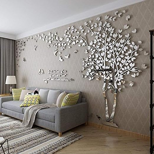 Rxm Wall Arbol De Bricolaje Decoracion De La Pared 3d Grande