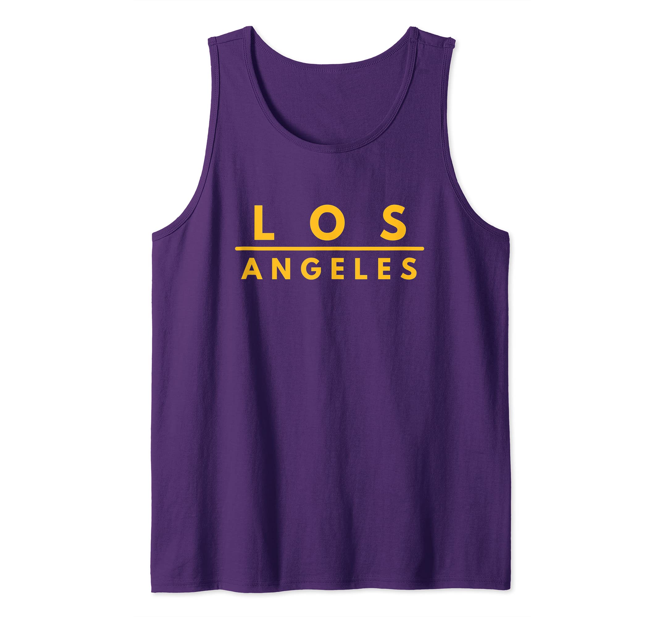 Los Angeles CA Fans Trendy Graphic Design Tank Top