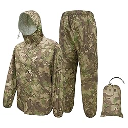 LOOGU Rain Suit, Rain Gear for Men
