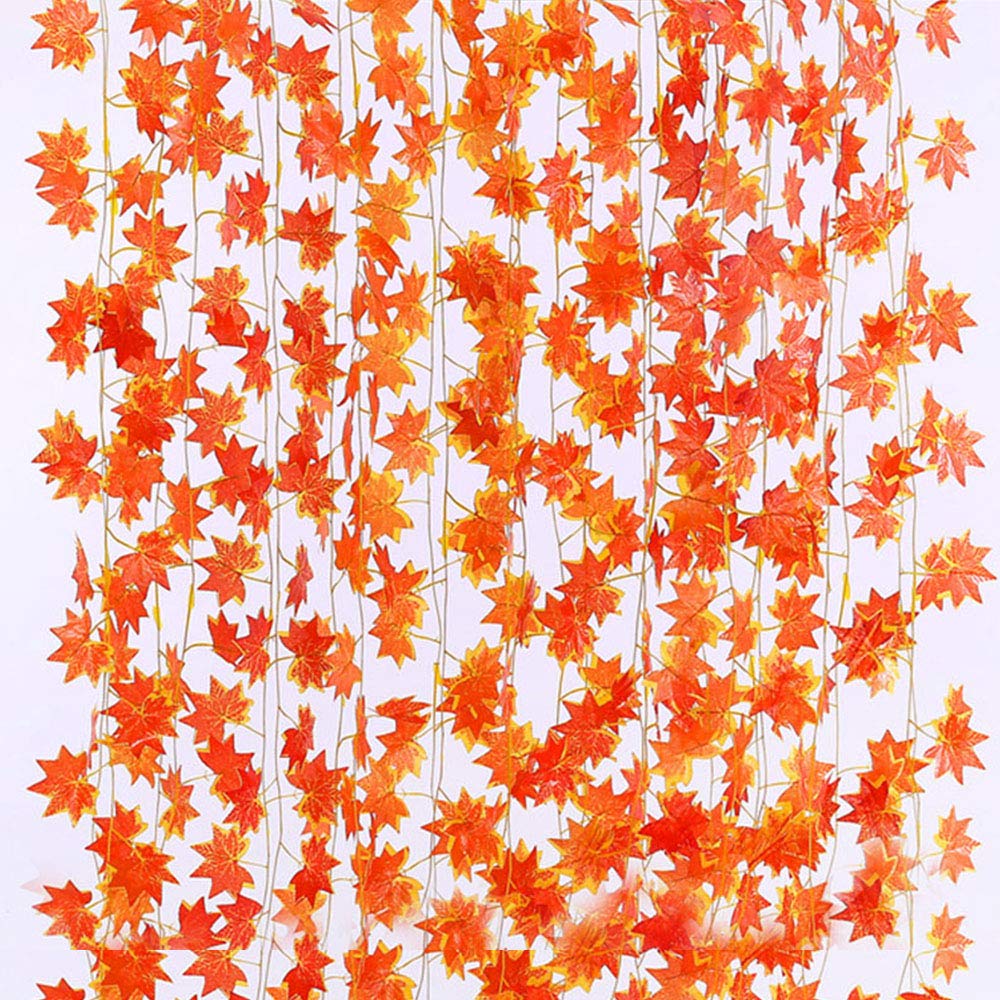 Гирлянда из искусственных листьев своими руками