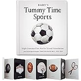 Baby's Tummy Time Sports: High-Contrast Fine Art for Visual Stimulation (Tabitha Paige Children's Book Series)