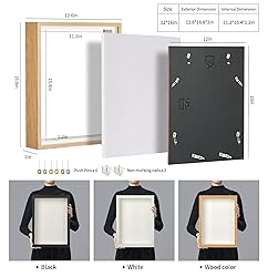MUXIUNT 12×16 Shadow Box Picture Frame Display