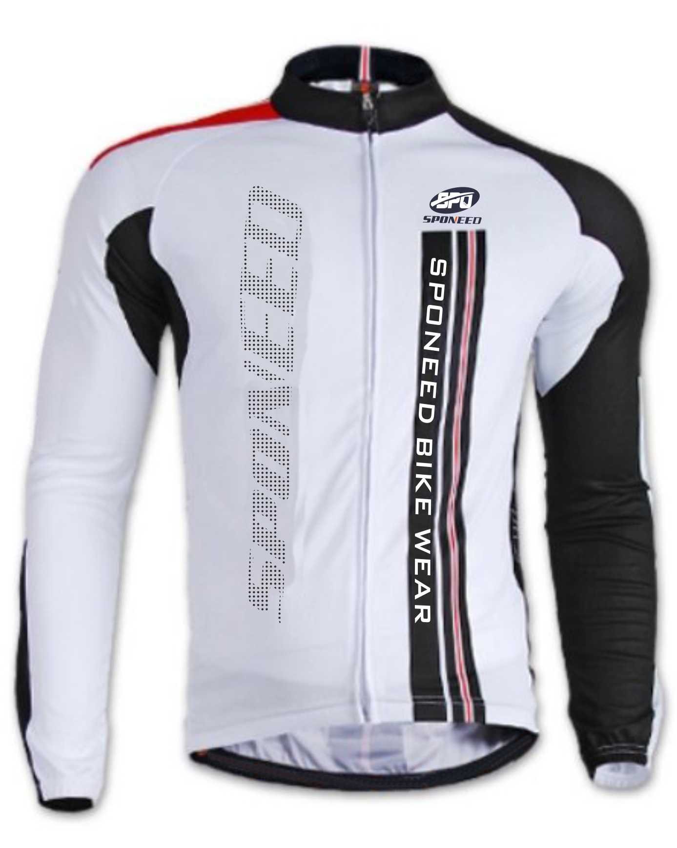 sponeed Cycling Clothes for Men Long Sleeve Mountain Bike Road Bicycle