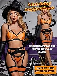 Kaei&Shi Garter Belt Thong Lingerie for
