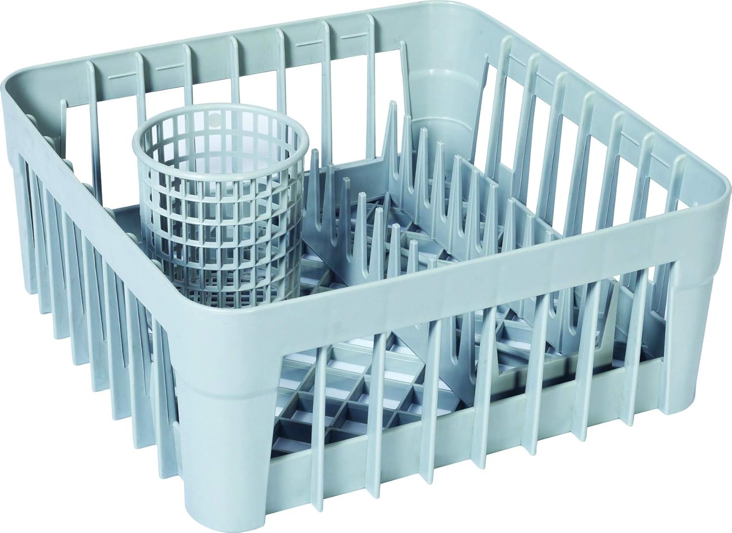 TemoWare Commercial Dishwasher Open Basket Glass Holder 350 W X 350 D X