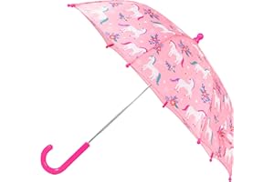 Wildkin Kids Umbrella – Rainproof Canopy, Curved Handle, Easy Hanging Design