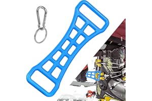 Lieberwell Ski Boot Buckle Aid, Ski Shoes Buckle Extension Tool, Multi-Purpose Ski Boot Buckle Tightening Assist Tool for Carrying Ski Boots, Tightening Boot Buckle and Scraping Ice Off Boot Soles