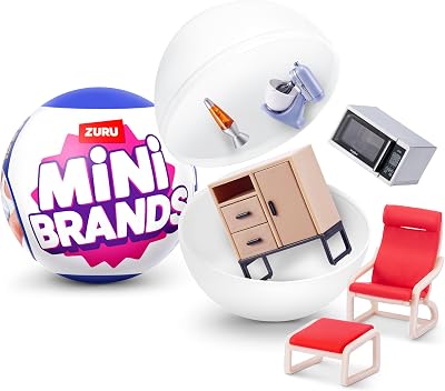 Mini Brands Home Capsule by ZURU Miniatures Surprise Collectables