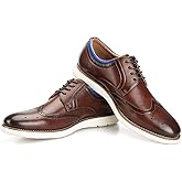 Meijiana Men's Oxford Shoes - Blue - Casual Dress Shoes