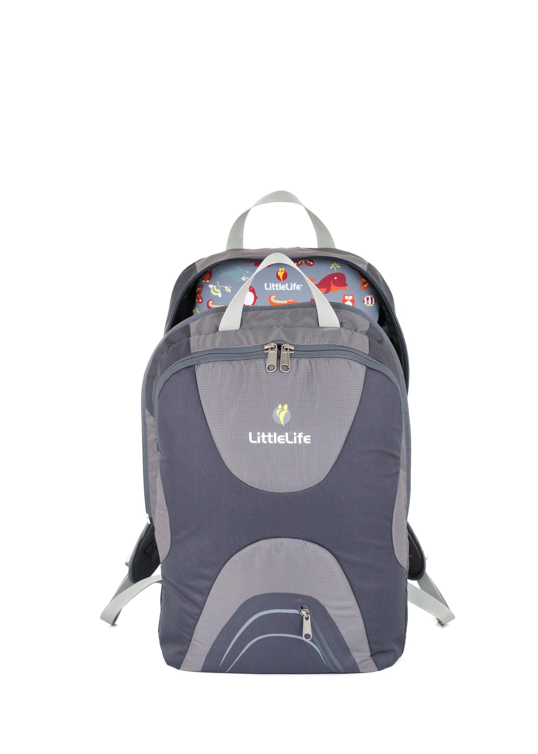 LittleLife Traveller S4 Child Carrier | Baby Carrier, Grey
