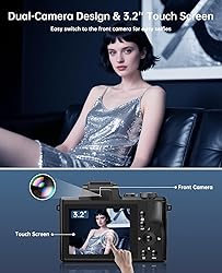 8K Digital Cameras for Photography - Autofocus 88MP