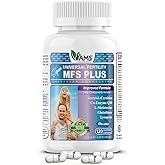America Medic & Science MFS Plus Fertility Supplements for Men (120 Capsules) Sperm Count Booster, Supports Motility | Natural Preconception Vitamins, Reproductive Aid, with Zinc, CoQ10