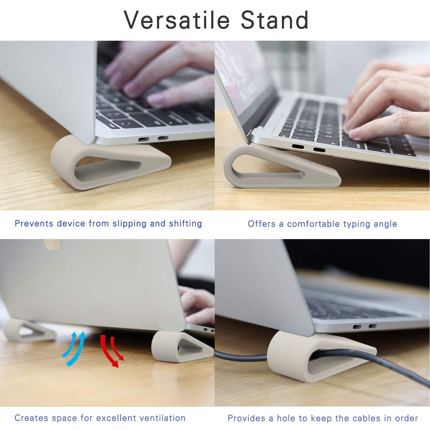 MoKo-Universal-LaptopNotebook-Stands-4-Pack-Anti-Slip-Durable-Silicone-Elevation-Stand-Lightweight-Stable-Kickstand-Ultra-Compact-Portable-Risers-for-Laptop-Tablet-Keyboard