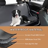 Nobleza Dog Seat Cover No-Skirt Waterproof Car Back Seat Protector 140x110 view 7