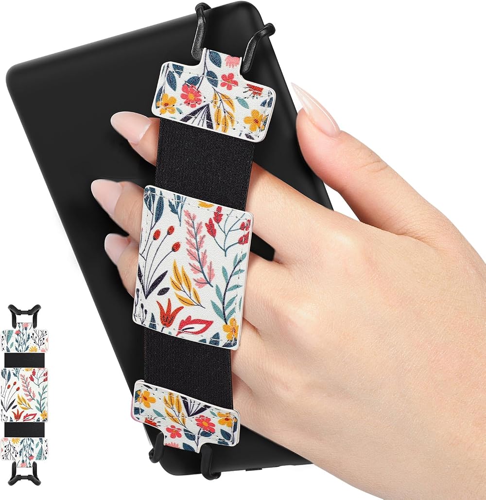 MoKo Soft Hand Strap for 6-8" Kindle eReaders, Fire Tablet & More