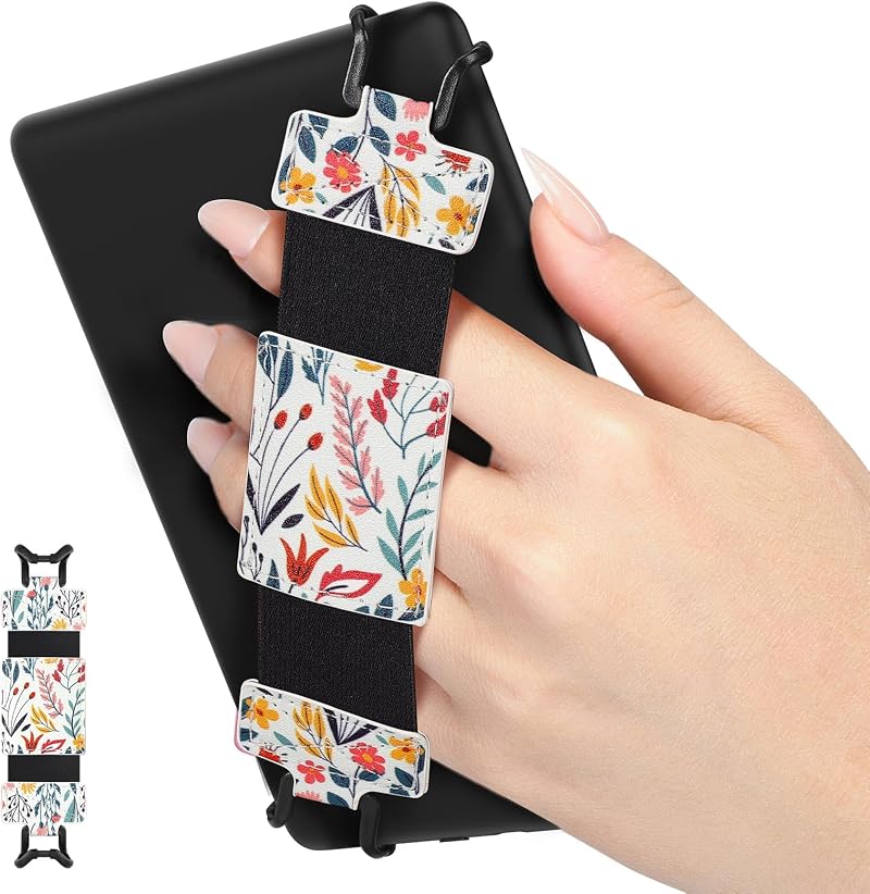 MoKo Soft Hand Strap for 6-8" Kindle eReaders, Fire Tablet & More