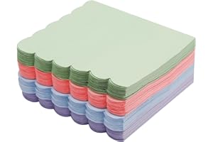 DAWRIS 100 pcs Cocktail Napkins, Beverage Napkins, Sage Green Pastel Scalloped Edged Dessert Napkins, Folded 5 x 5 Inches Dis