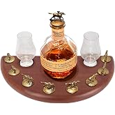 YeeBeny Cork Display For Blantons Fit 8 Horse Only Holder | Half Moon Cork Storage Rack Only Compatible With Blanton'S Horse Stoppers For Wine Bottle Cork Decor