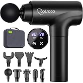 cotsoco Massage Gun Deep Tissue, Muscle Massager, Gifts for Men Women | Back Neck Massager, FSA Eligible HSA, Silent Percussion Massage Gun with Carrying Case, Gift for Parents, Gym Office Travel