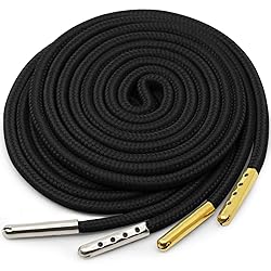 YJRVFINE Athletic Round Shoe Laces: 2 Pairs 55 Inch