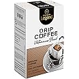 TRUNG NGUYEN LEGEND VIETNAMESE BLEND Signature Hand Drip Coffee Bag, Single-Served Pour Over, Portable Filter Bag for Travelling & Camping, Energy Blend with Rich Flavorful Taste (10 Packets/Box)