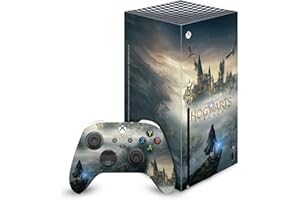 Head Case Designs Officially Licensed Hogwarts Legacy Key Art Graphics Vinyl Sticker Gaming Skin Decal Cover Compatible With Xbox Series X Console and Controller Bundle