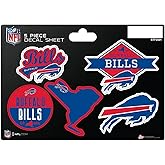 Rico Industries NFL 5-Pc Sticker Sheet