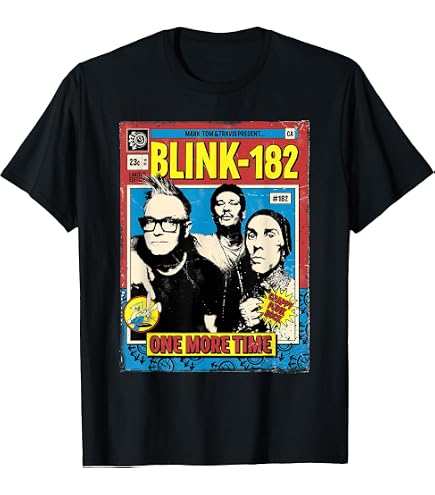Amazon.com: Official Blink-182 Band Photo T-Shirt : Clothing