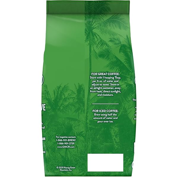 GREEN MOUNTAIN COFFEE ROASTERS, FAIR TRADE CERTIFIED™ ORGANIC, SUMATRA RESERVE, GROUND COFFEE, DARK ROAST, BAGGED 10OZ.