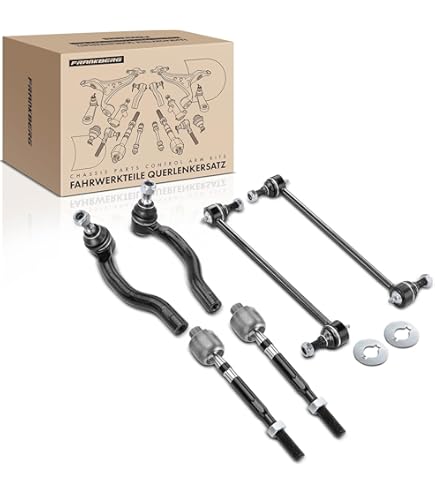 4 Pcs Steering Ends Kit For Acura MDX Base Sport 3.7L Inner