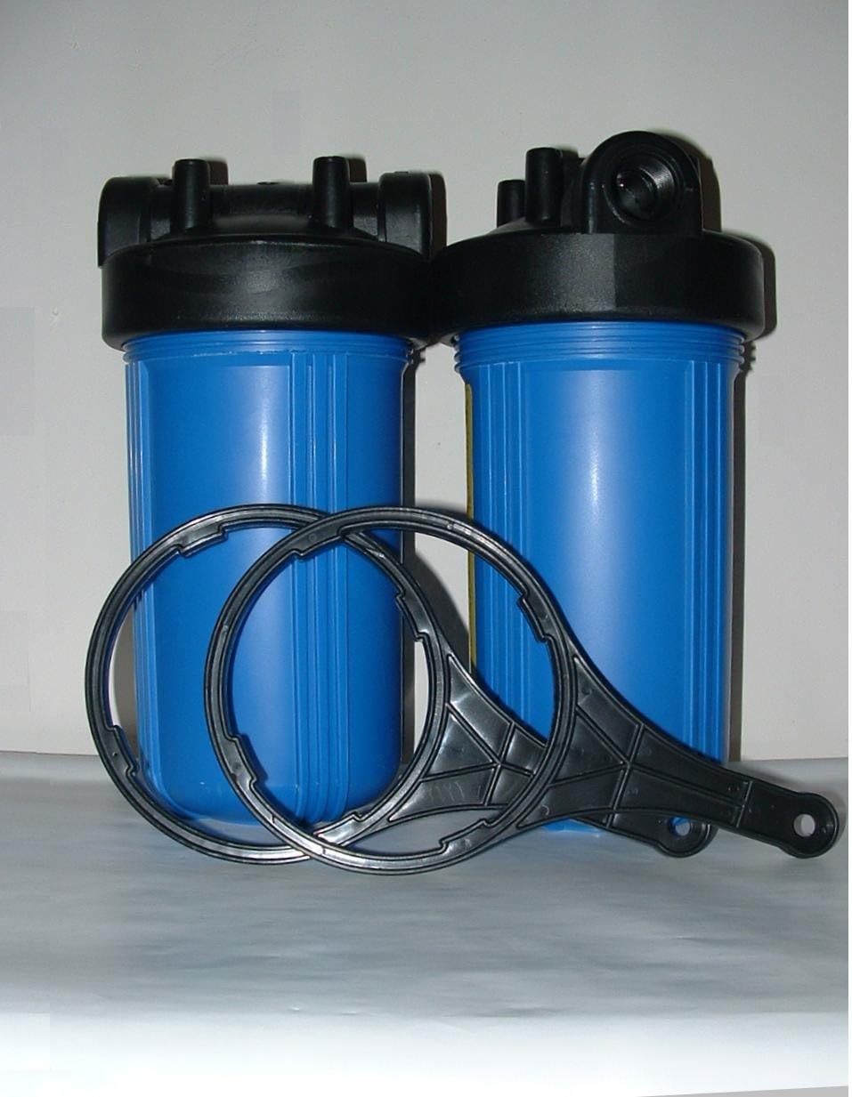 iSpring 10” Big Blue Water Filter Housing 1Inch Outlet/Inlet Heavy