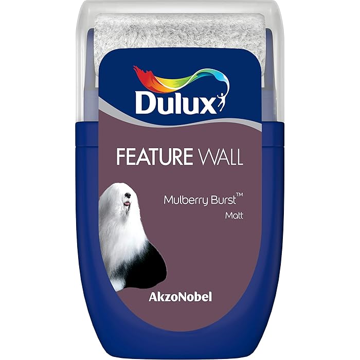Buy Dulux 5267985 Feature Wall Tester Paint, Mulberry Burst, 30 Millilitres Online at desertcart UAE