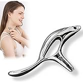 InfiniteRelax Metal Trigger Point Massage Tool for Deep Tissue Massage & Acupressure Body Gua Sha Tool, Muscle Scraper Massager, Thumb Saver Tool, Fascia Blaster for Body Pain Relief