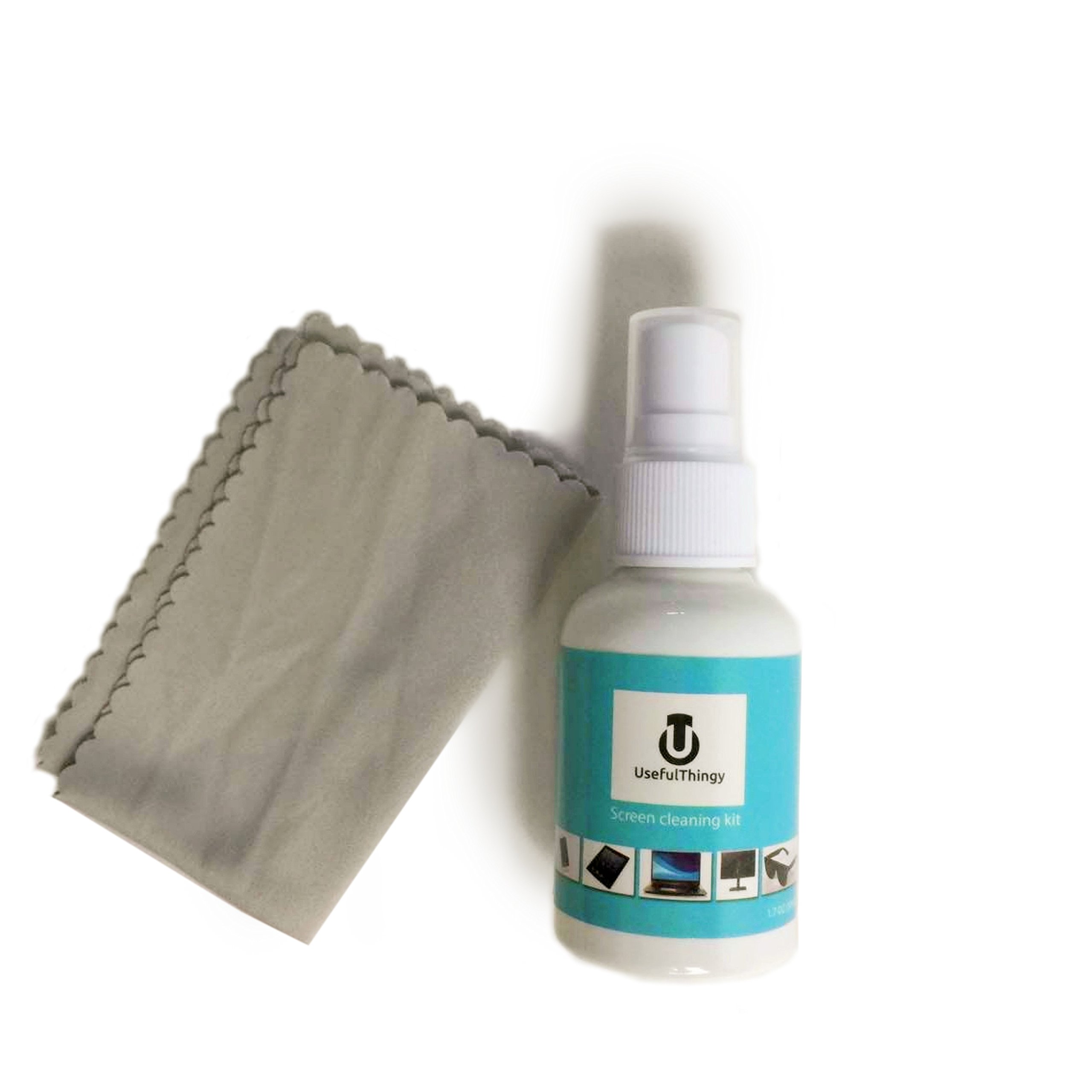 New Screen Cleaning Kit Best For Laptop LED LCD Microfiber Cloth + Solution US eBay