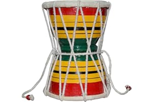 Handmade DOBANI Damru Damroo Drum Handmade indian Damaru musical instrument shiva